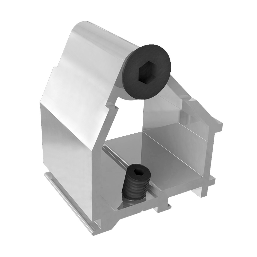 Unión Pilastra de Aluminio para Puerta Serie 1400