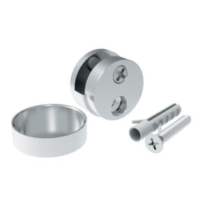 Conector para Espejos Sin Barreno Satinado