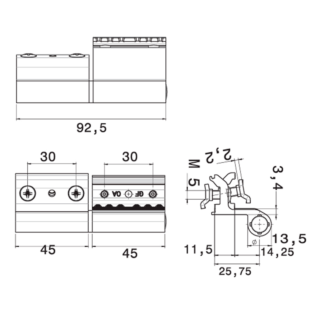 Bisagra Fapim S45 Dos Palas - Image 3