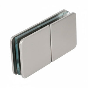 Clip Cristal Cristal 180° Acero Inox.