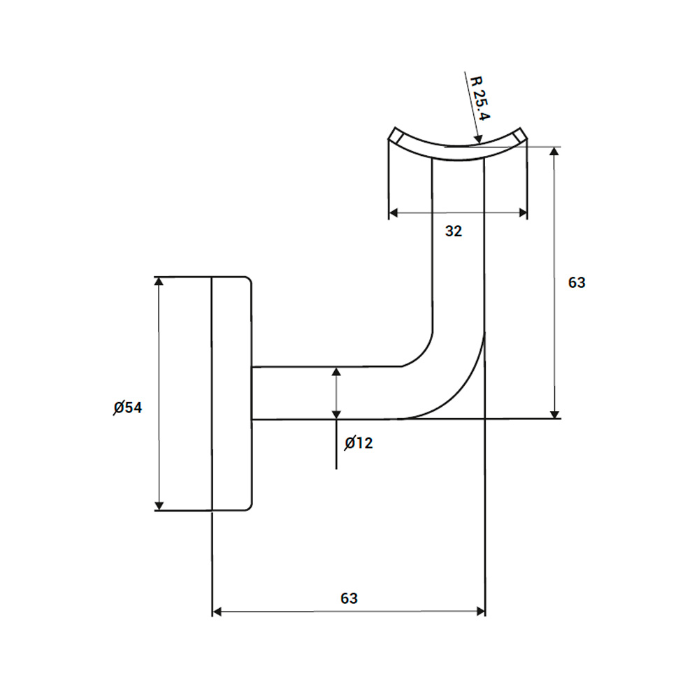 Conector Muro/Pasamanos Articulado Para Barandal - Image 2