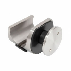 Conector P/Sistema Corredizo a Muro o Vidrio Acero Inox Dawh