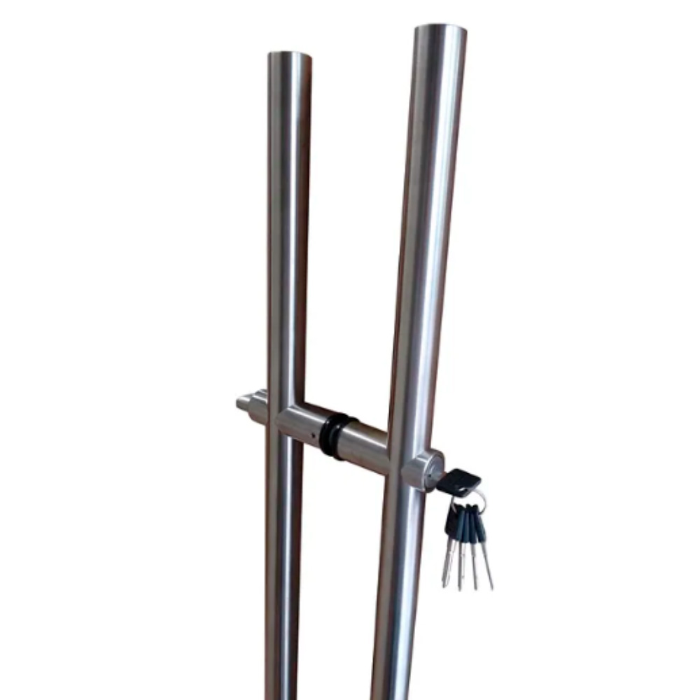 Jaladera Tipo "H" Con Llave 1.50 Dawh - Image 3