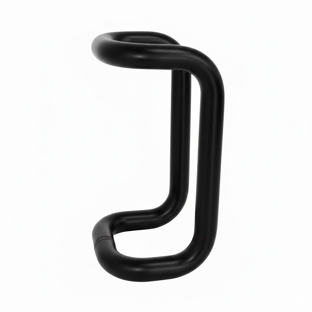 Jaladera Curva de Aluminio