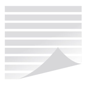 Película Decorativa Rayas Blancas Chicas