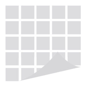 Película Decorativa Cuadros Blancos Grandes