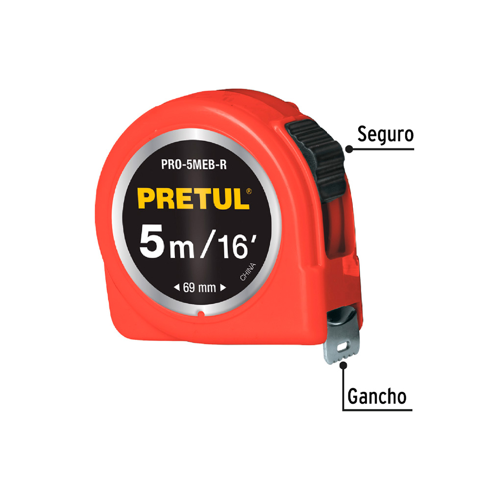 Flexómetro Flexómetro 5 m Cinta 19 mm - Image 2