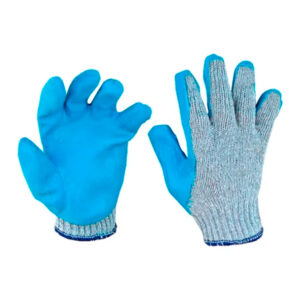 Guante Para Vidrio Azul Tipo Japonés