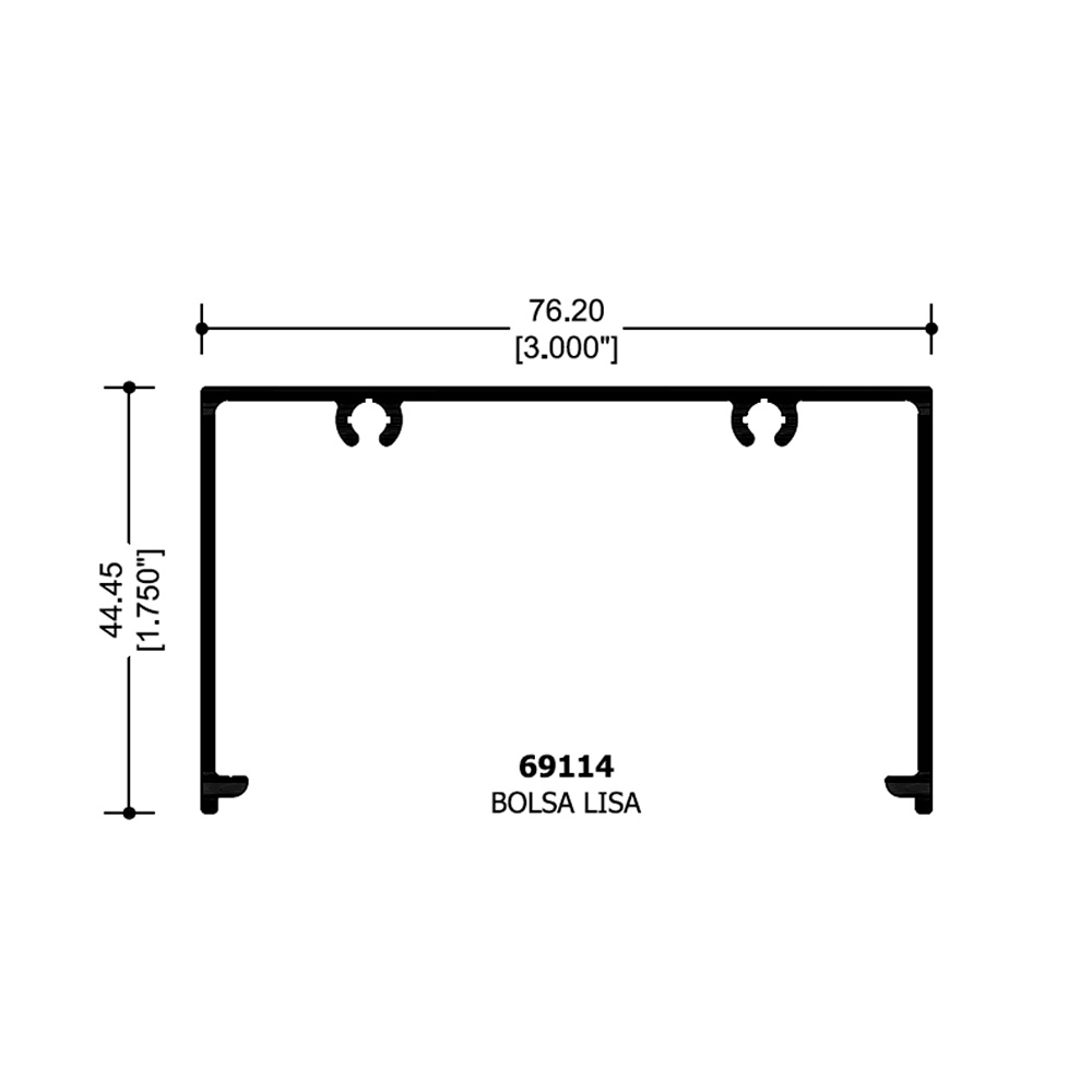 Bolsa Lisa 3" 6.10 Mt