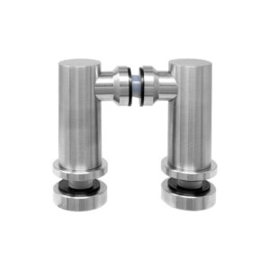 Conector Pipeta Doble Cristal-Cristal 180°